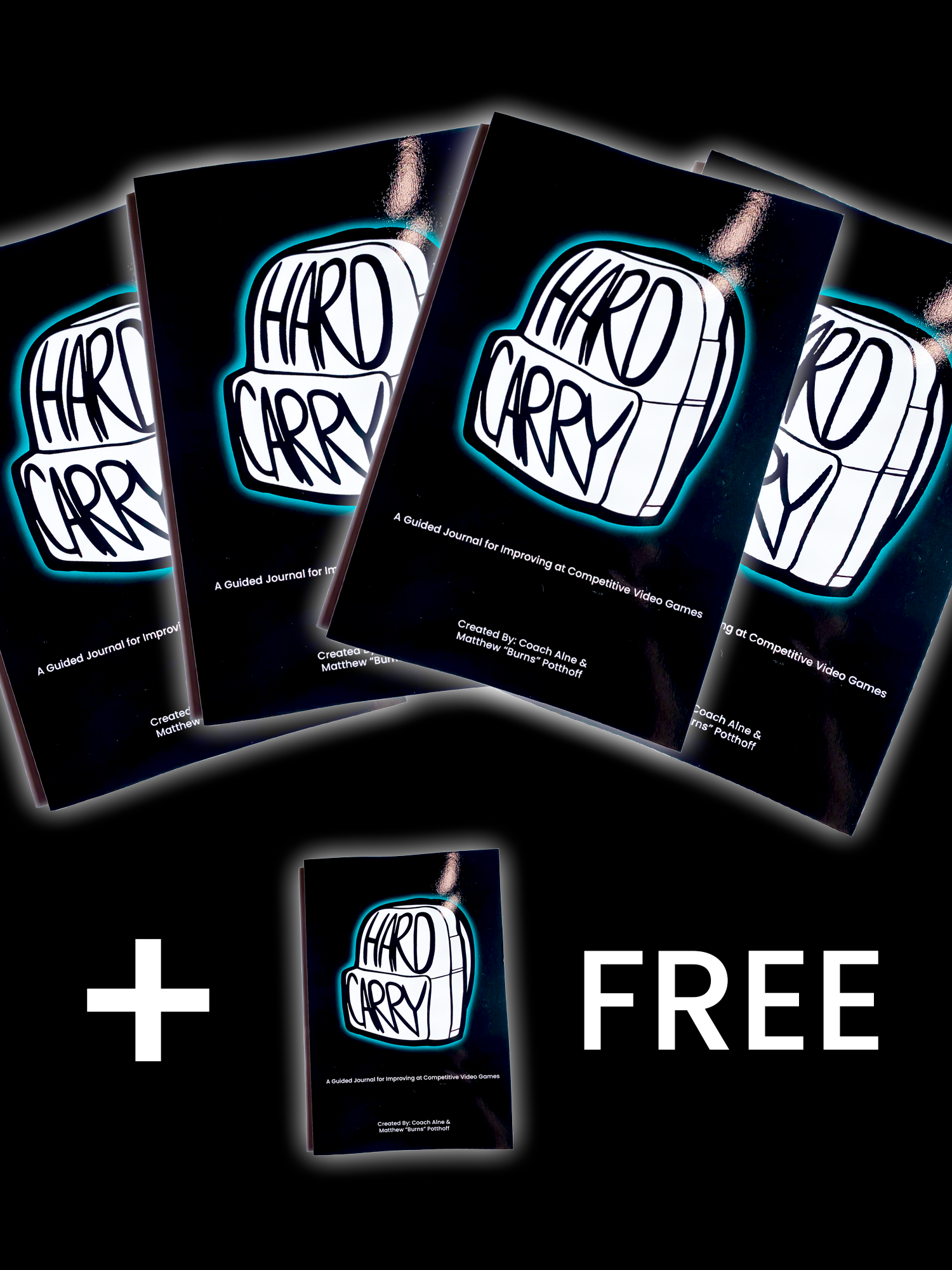 BUNDLE | Buy 4, Get 1 FREE | Hard Carry: A Guided Journal for Improvin